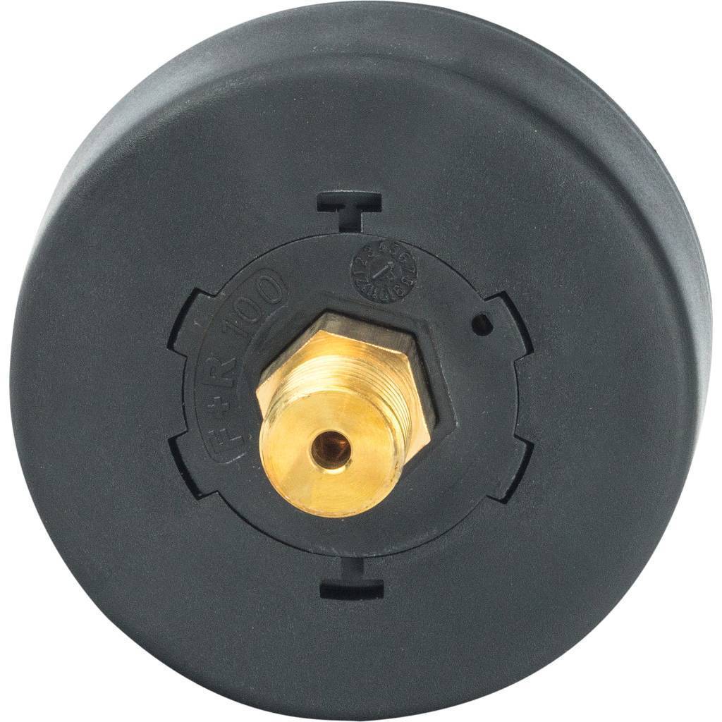 Манометр аксиальный WATTS нр 63 мм 1/4 давление 16 бар