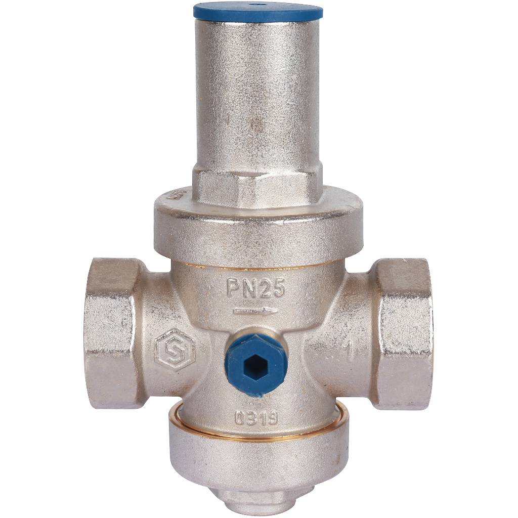 STOUT  Редуктор давления PN25 вн/вн 1  с выходом под манометр, SVS-1008-000025