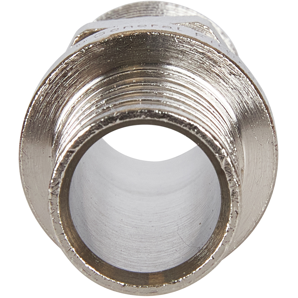 Переходник STOUT с наружной резьбой 20х2.0x1/2 никелированный для труб из сшитого полиэтилена аксиальный, SFA-0001-200212