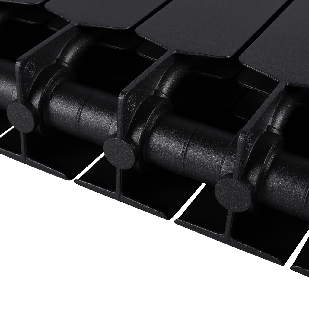 Радиатор биметаллический RIFAR SUPREMO VENTIL 350 SVR 6 секций нижнее правое подключение (Цвет АНТРАЦИТ), 4RS35.VR-6-AN