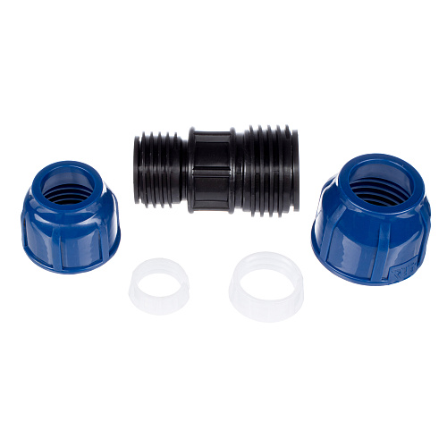 Муфта переходная компрессионная, полипропилен 25/20, для полиэтиленовых труб, РТП