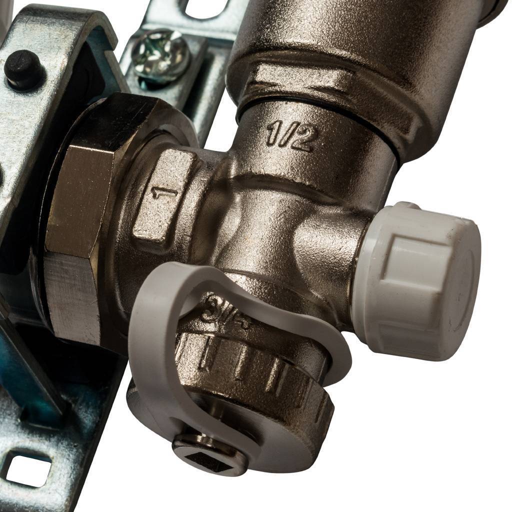 Коллектор из нержавеющей стали в сборе с расходомерами STOUT 10 выходов, SMS 0907 000010