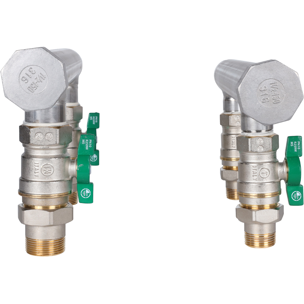 Напорный и всасывающий коллектор для установок Grundfos CMBE twin 1  - 1 1/4, 99229453