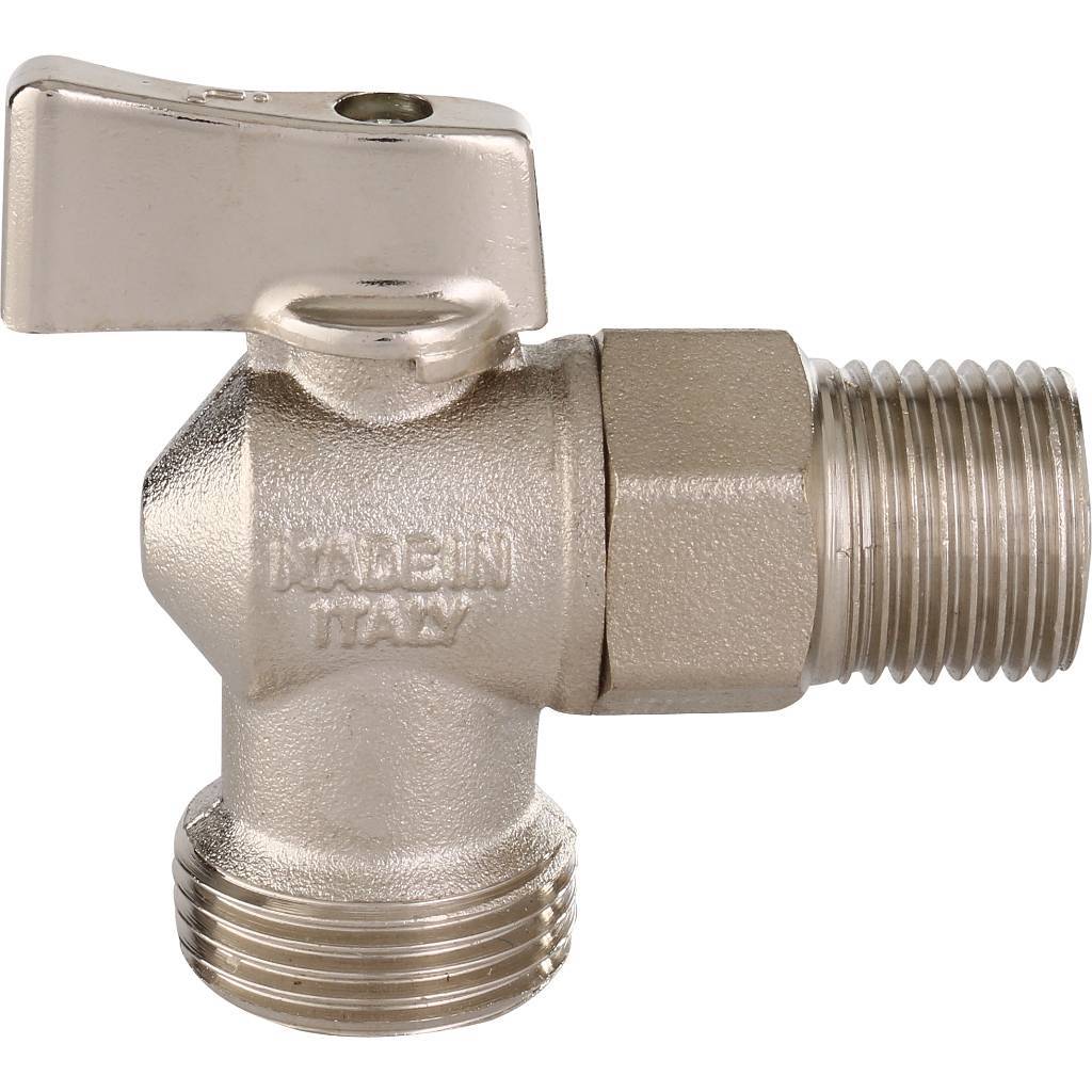 Кран шаровой угловой Itap 392 1/2х3/4 для стиральных машин ITAP, 26137