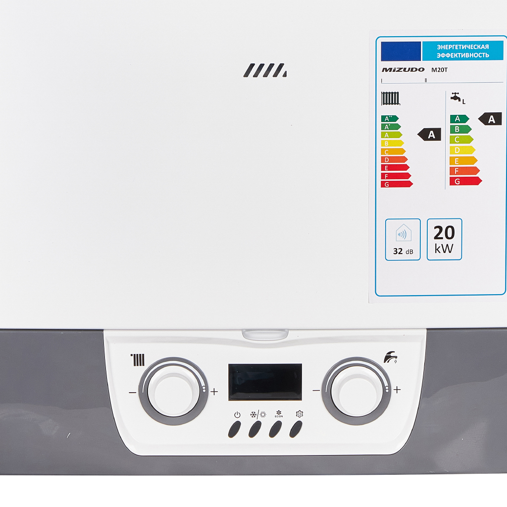 Газовый котел MIZUDO MAESTRO LUX M20Т (двухконтурный/турбированный/OpenTherm), CB.002.0203.001.20