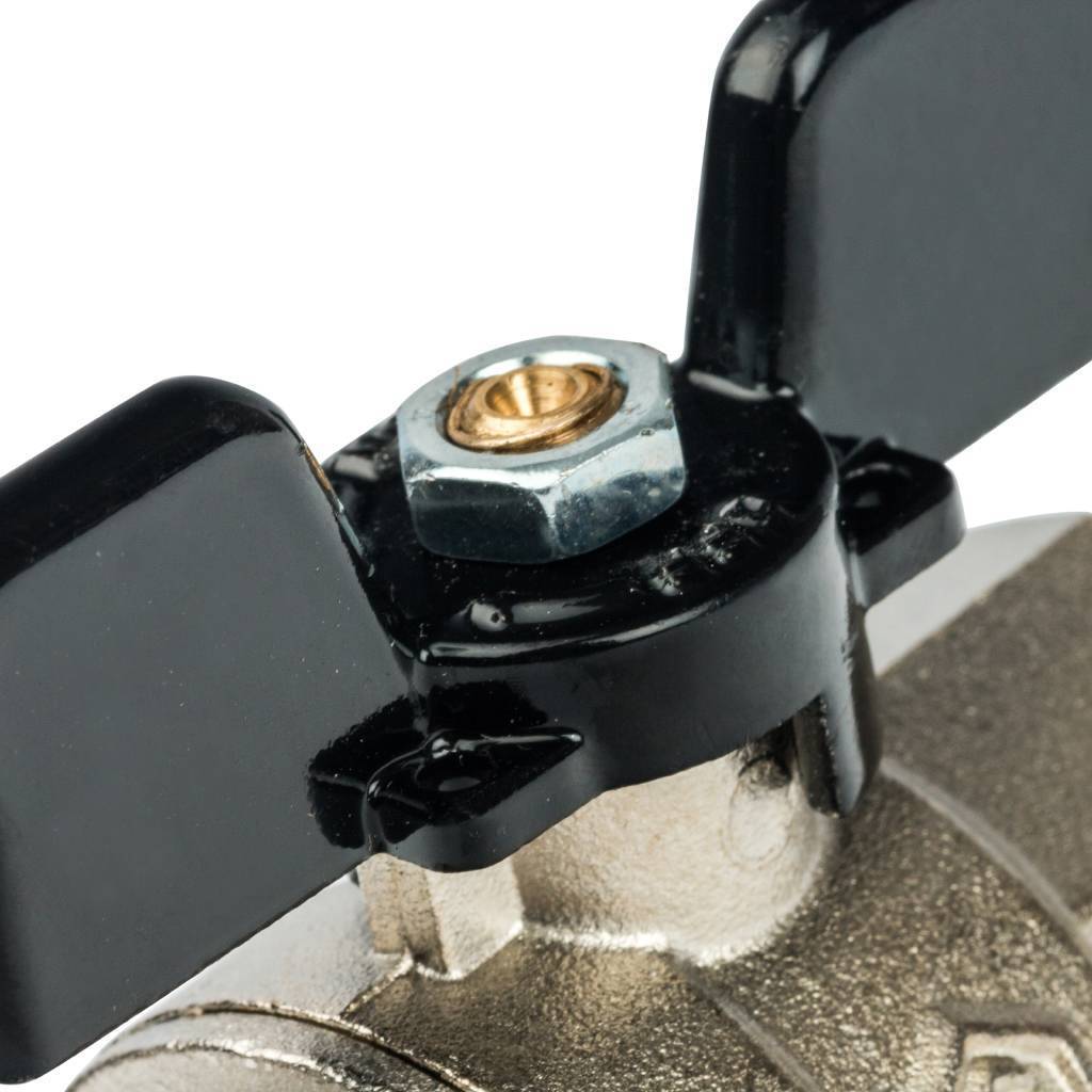 Кран шаровой полнопроходной STOUT ВР/НР, ручка бабочка 3/4, SVB-0004-000020