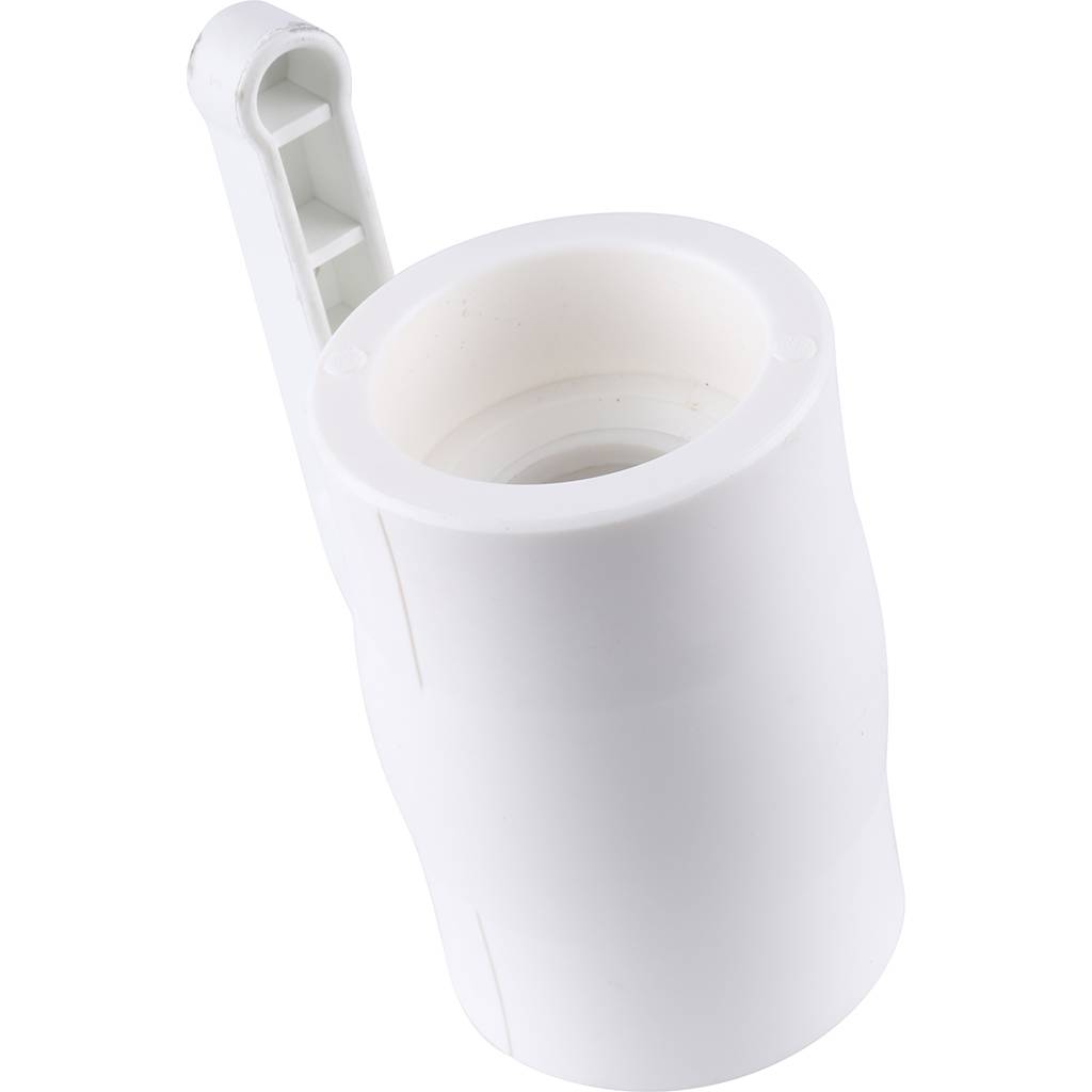 Кран шаровой Kalde d=75 для полипропиленовых труб под сварку (цвет белый)