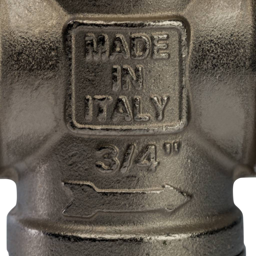 STOUT SVS 3/4  Редуктор давления с давлением на выходе 1…4 бар с подсоединением для манометра, SVS-0010-000020