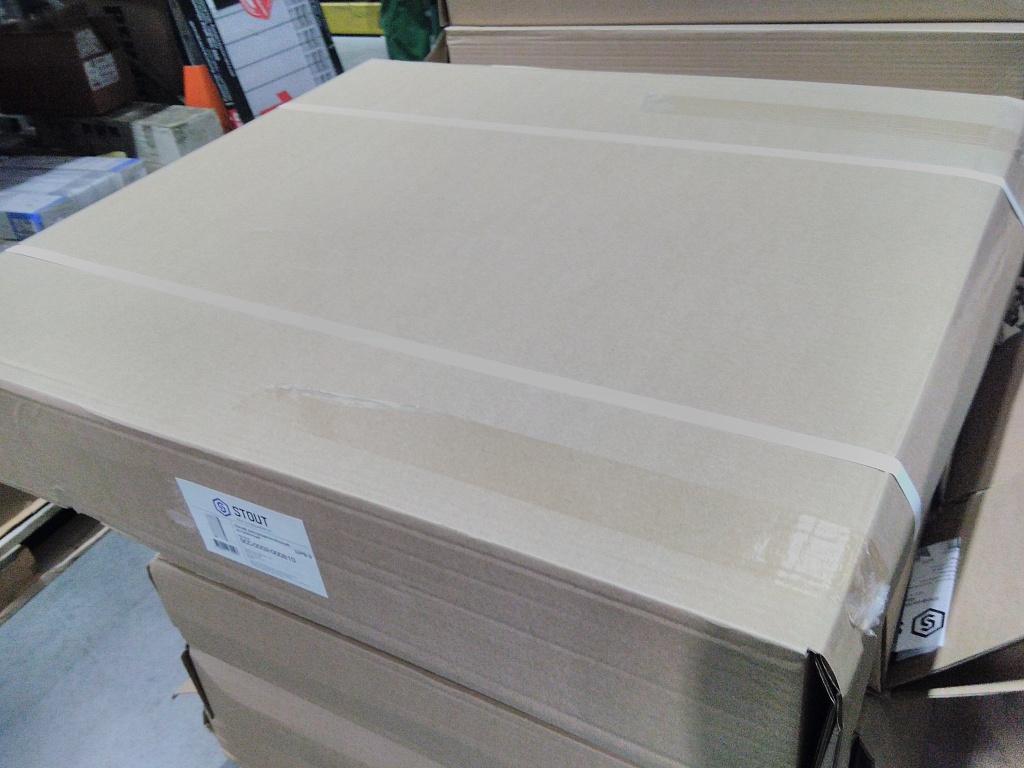 Уцененный товар (замятие ножки   (БОЙ СКЛАДА)): Шкаф распределительный встроенный STOUT 8-10 выходов (ШРВ-3) 670х125х746