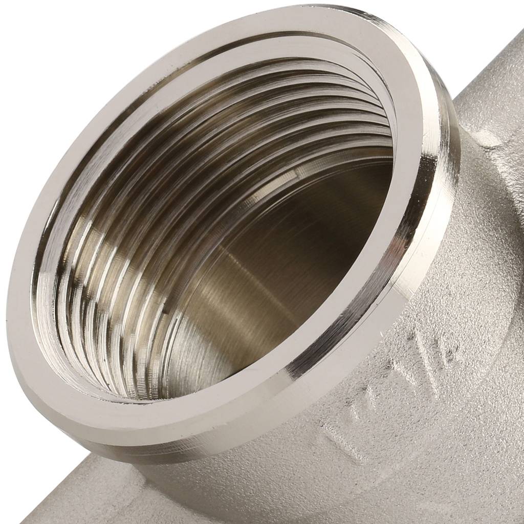 Тройник TIEMME ВВ никелированный 1 1/4 для стальных труб резьбовой, 1500331