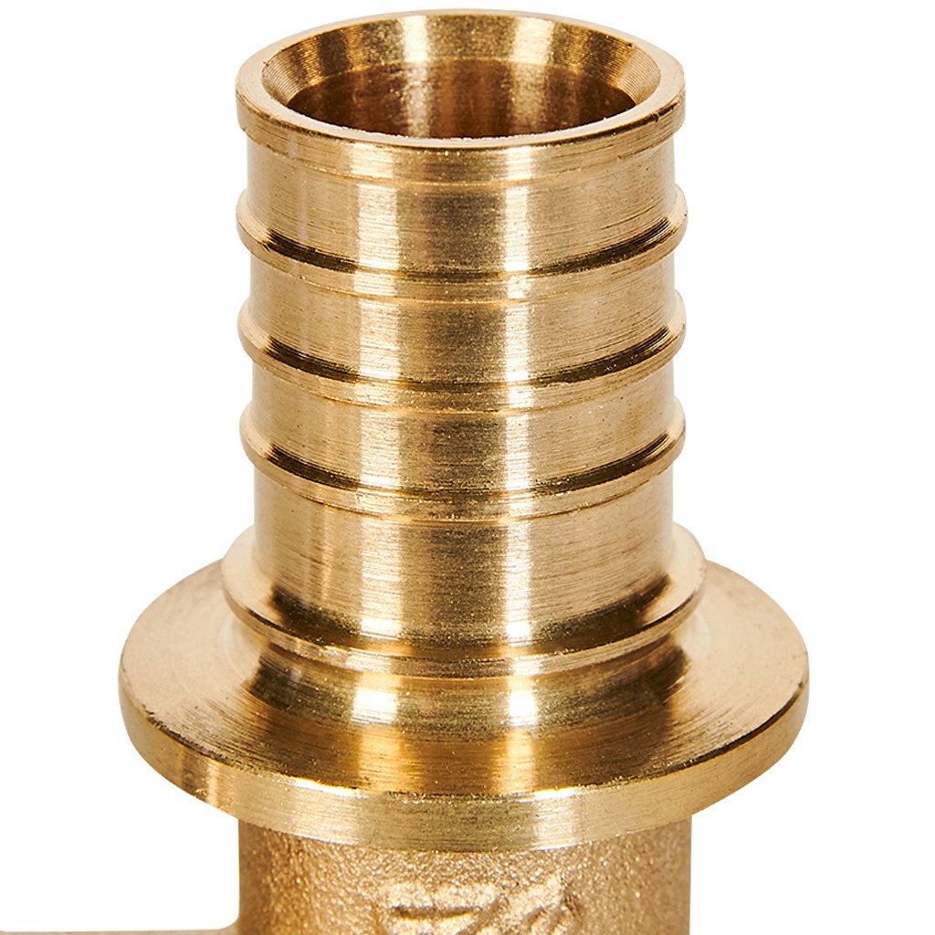 Тройник переходной ROMMER 25x20x25 для труб из сшитого полиэтилена аксиальный