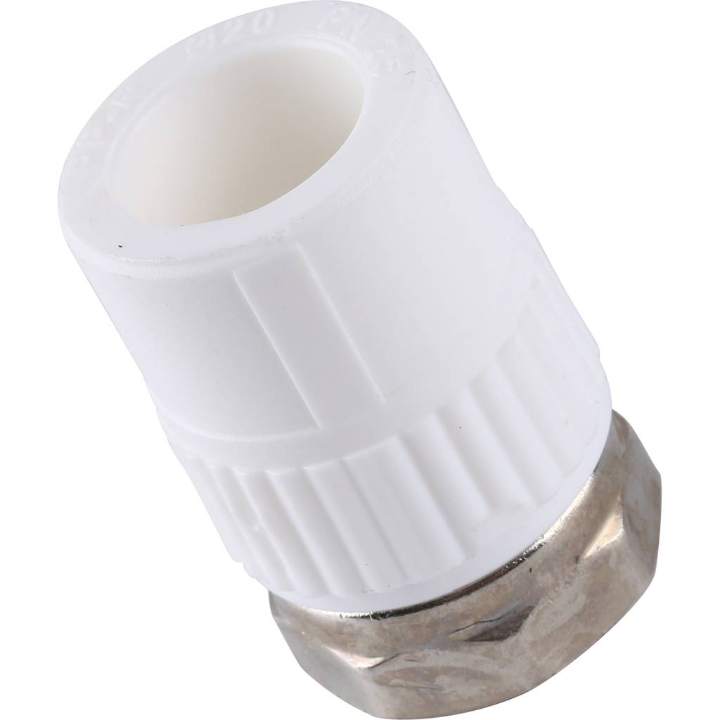 Муфта комбинированная Kalde с накидной гайкой 20х3/4 для полипропиленовых труб под сварку, 3222-tun-200c00