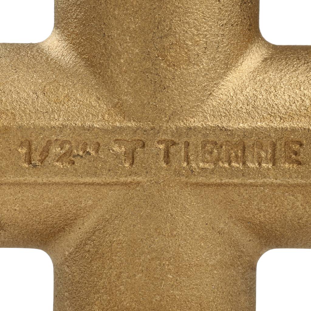 Крестовина TIEMME ВВ 1/2 для стальных труб резьбовой, 1500103