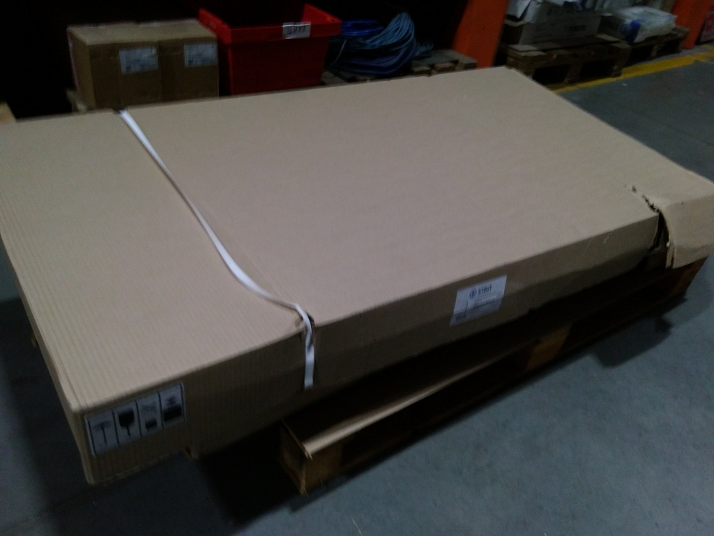 Уцененный товар (вмятина): Шкаф распределительный наружный STOUT 19-20 выходов (ШРН-7) 651х120х1304