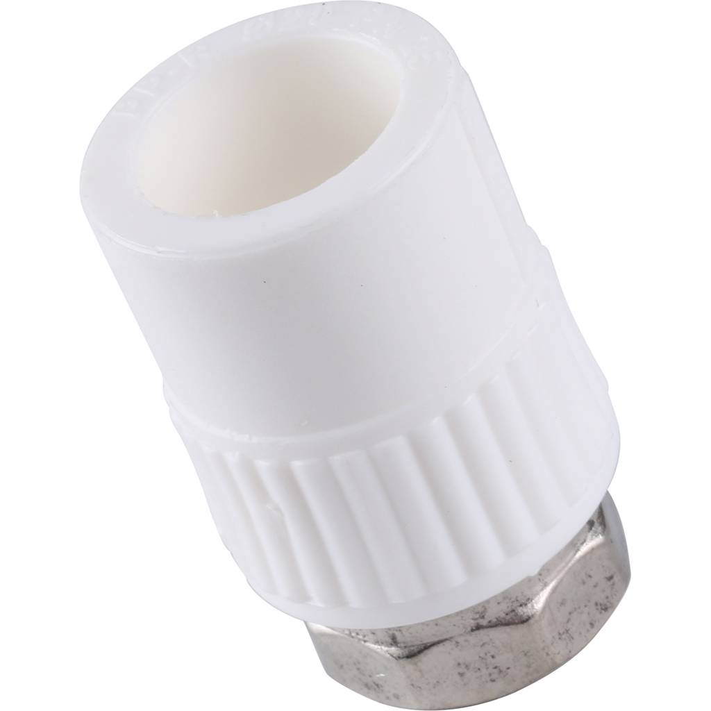 Муфта комбинированная Kalde с накидной гайкой 20х1/2 для полипропиленовых труб под сварку, 3222-tun-200b00