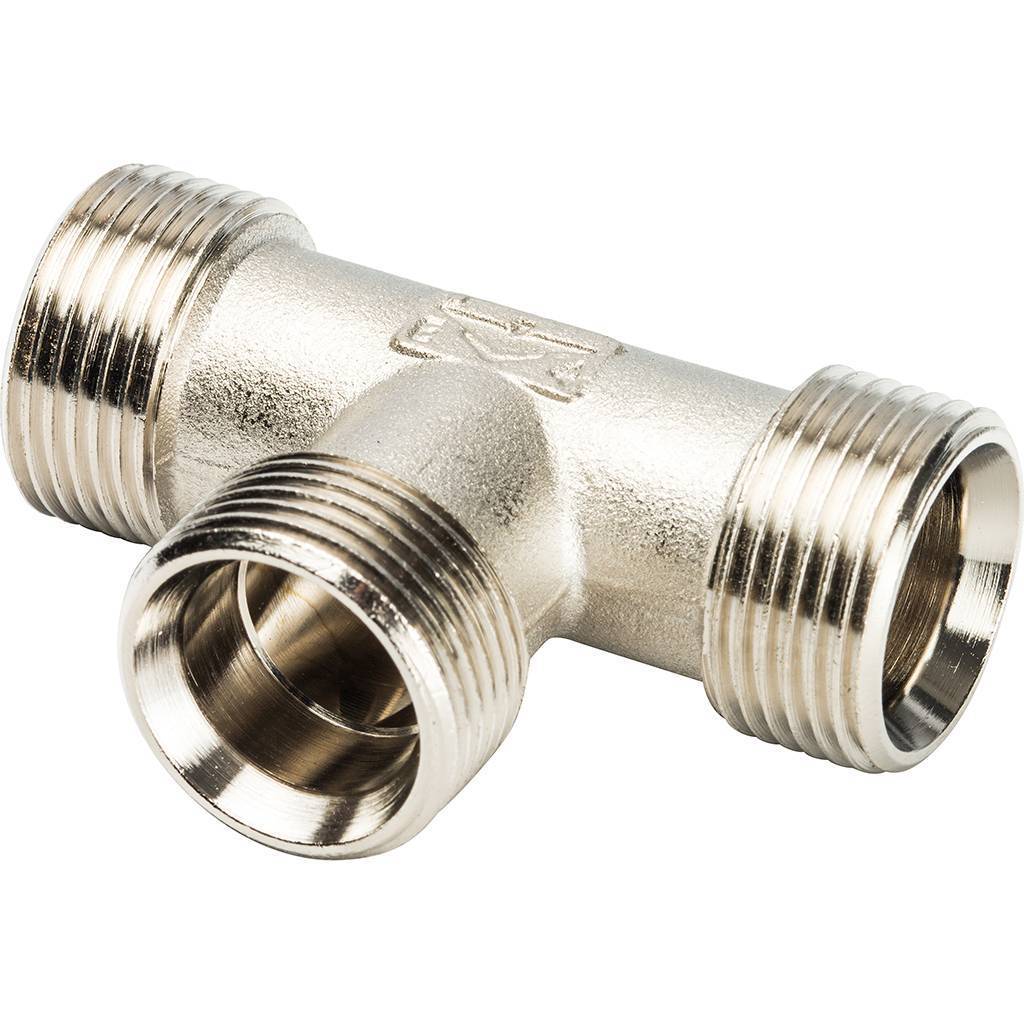 Тройник Prandelli Multyrama (20х2,0) для металлопластиковых труб винтовой, 103.09.12.0