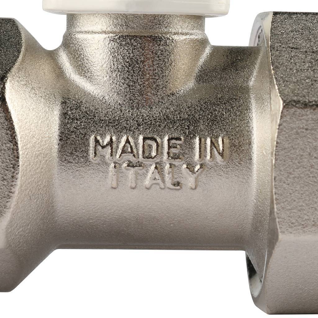 Клапан запорно-балансировочный STOUT SVL прямой 3/4, SVL-1176-000020