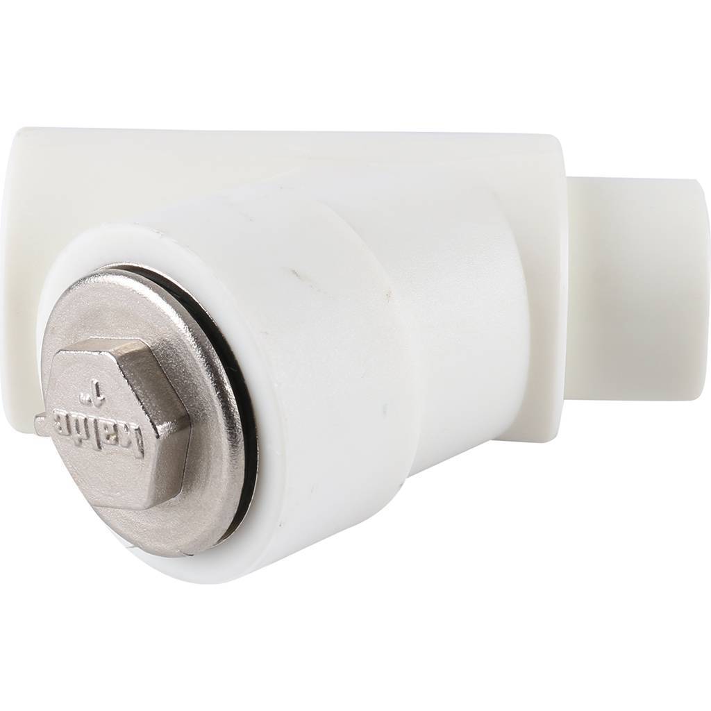 Герметичный фильтр Kalde 32 (ВН-НР) (соединение муфта-муфта) для полипропиленовых труб под сварку (цвет белый), 3222-fls-320000