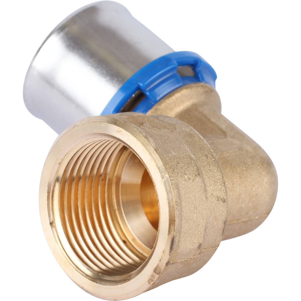 Угольник-переходник APE с внутренней резьбой 1 х32 для металлопластиковых труб прессовой, ARL3110400