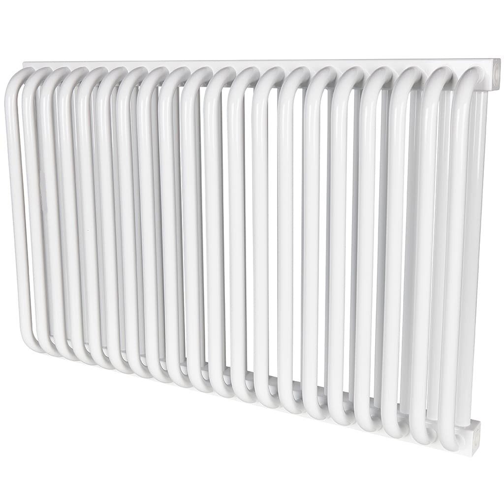 2-х трубчатый стальной радиатор ROMMER RST 2050/20 секций боковое подключение RAL9016, RST-205020-010