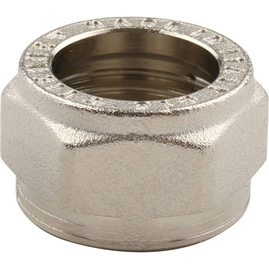 Угольник TIEMME с внутренней резьбой (16х2.0х1/2) для металлопластиковых труб винтовой, 1600006