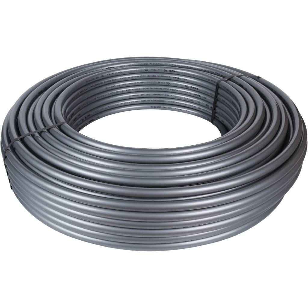 Труба универсальная РЕХАУ RAUTITAN PEX stabil 20х2.9 мм, бухта 100 м из сшитого полиэтилена, 13715601100