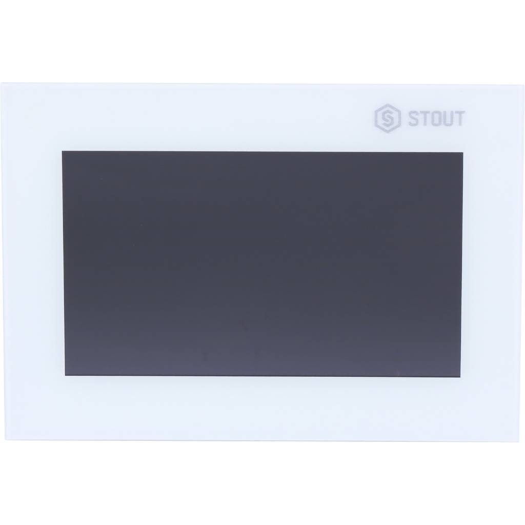 Проводная контрольная панель управления STOUT M-7, белая, STE-0101-007003