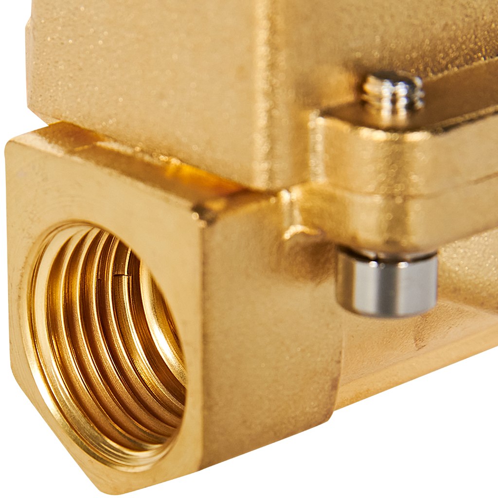 Клапан соленоидный (электромагнитный) STOUT непрямого (пилотного) действия НЗ 220В G1/2 SSV-0030-220015