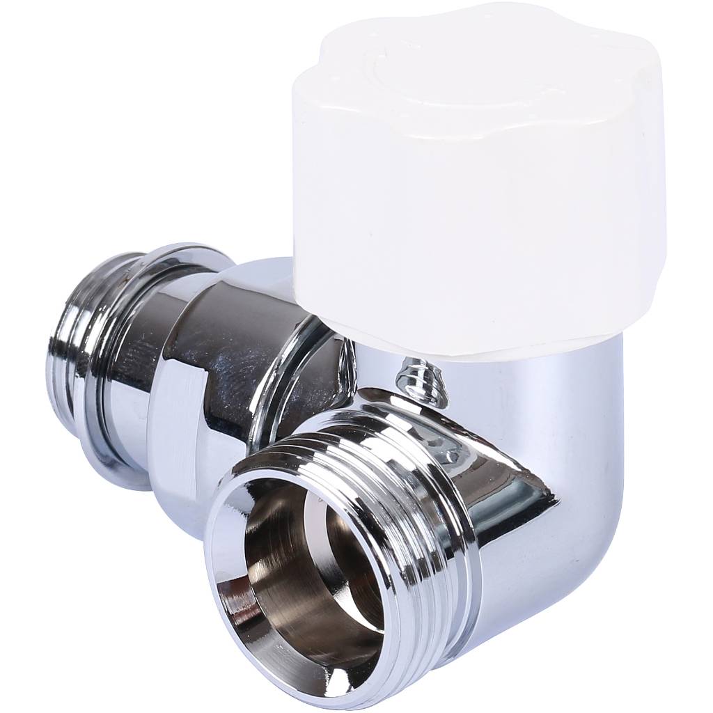 Термостатический комплект LUXOR 1/2 EK угловой правосторонний KT 269/A, 14772703LUX