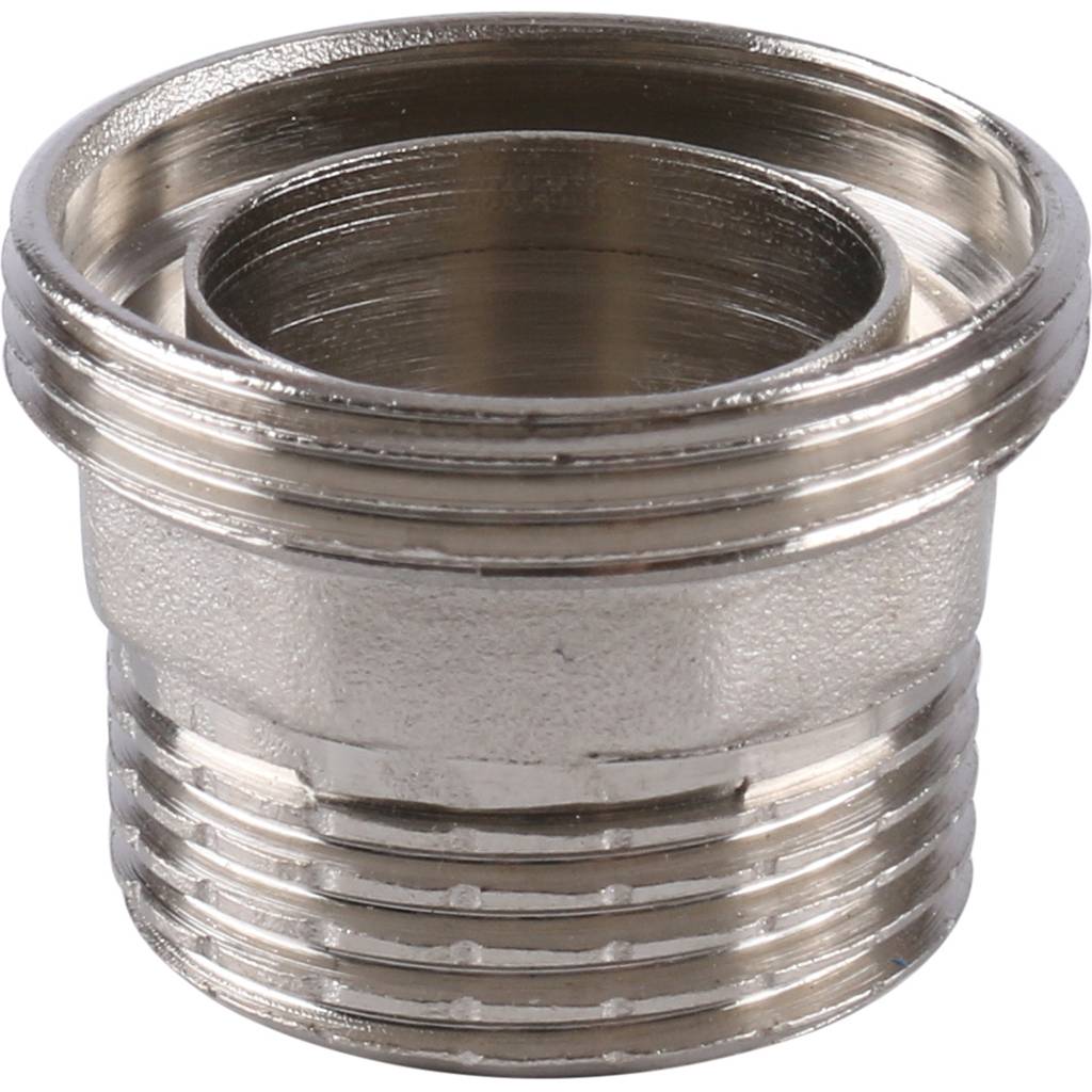 Муфта разъемная Kalde с наружной резьбой 20х1/2 для полипропиленовых труб под сварку (цвет белый)