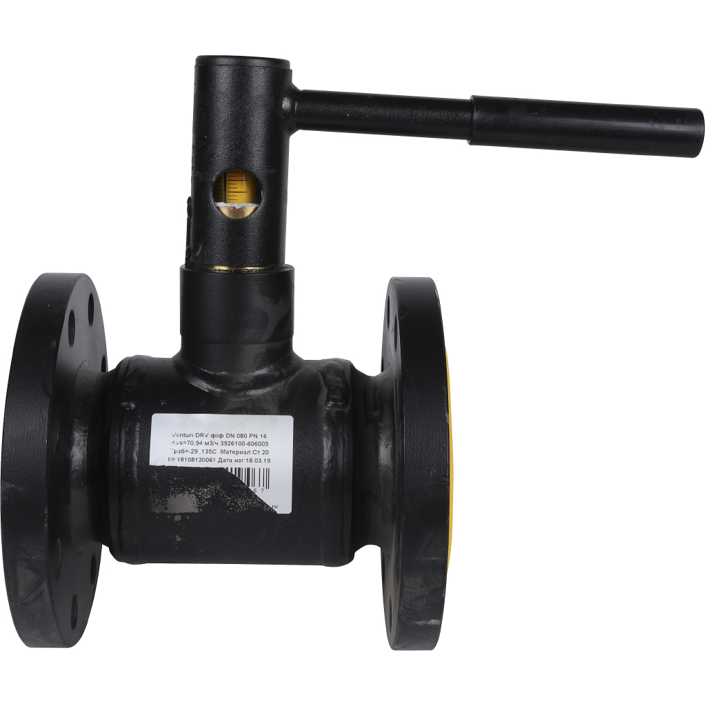 Клапан балансировочный БРОЕН Venturi DRV DN 080 PN 16 ручной фланцевый, 55510