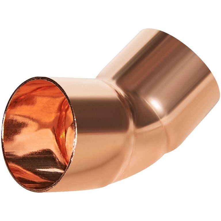 Отвод JINTIAN 45° ВП-ВП 28 из меди 28 под пайку JT-1504128