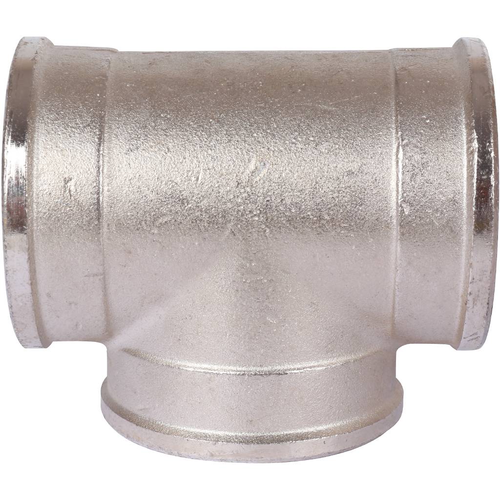 Тройник TIEMME 2 ВР никель, 1500362