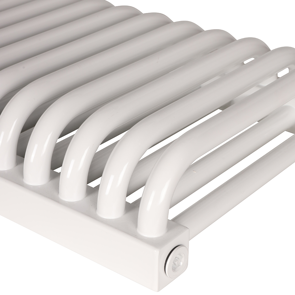 2-х трубчатый стальной радиатор ROMMER RST 2030/26 секций боковое подключение RAL9016, RST-203026-010