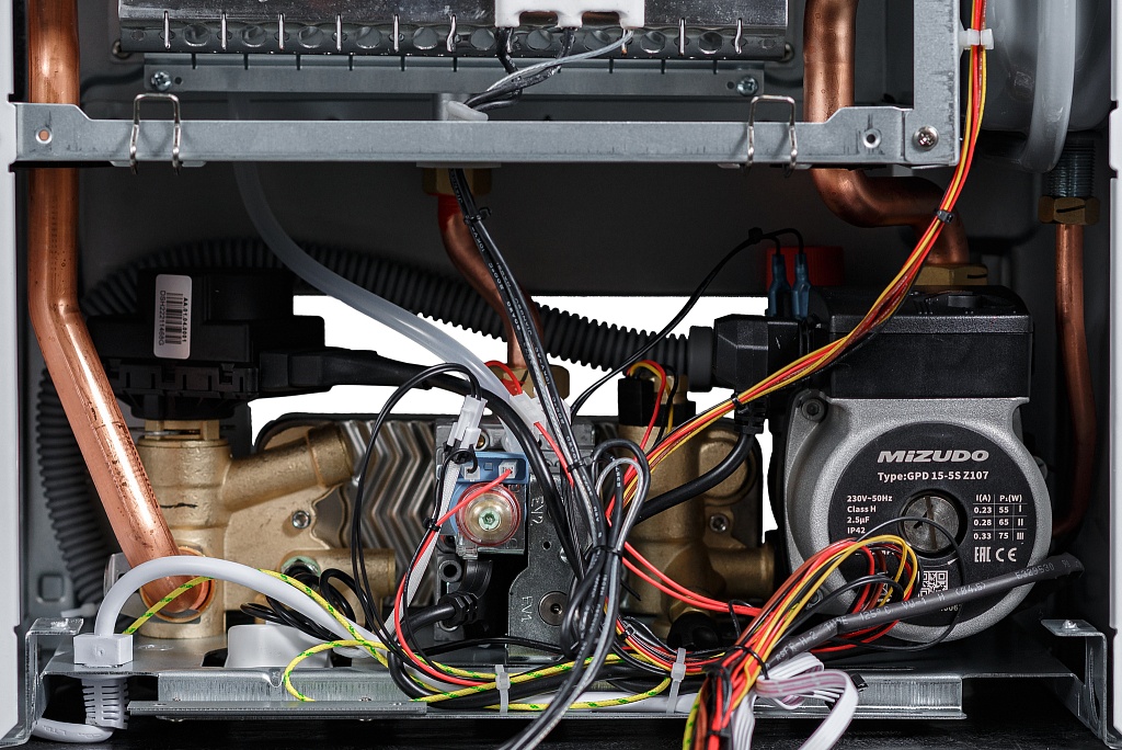 Mizudo MTT CB.002.0203.0007 (БП-00002080) MIZUDO MAESTRO GEM M24T (24 кВт, 2 Т/О) OPT WiFi голубая панель