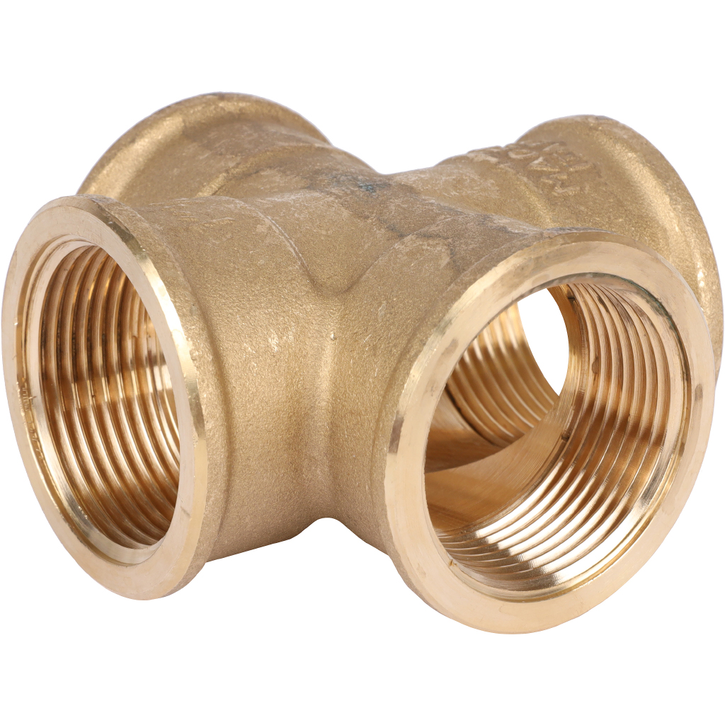 Крестовина TIEMME ВВ 11/4 для стальных труб резьбовой, 1500182