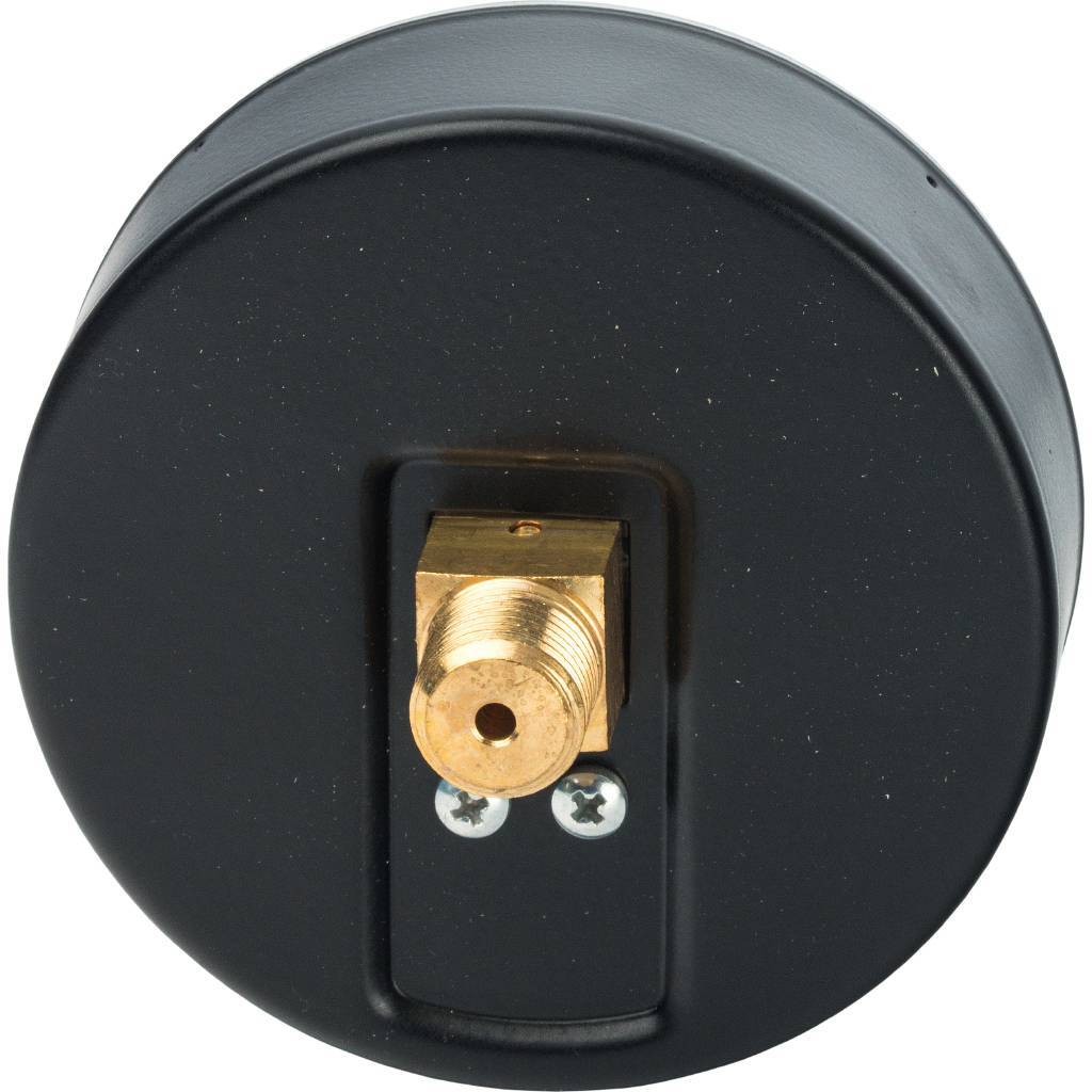 Манометр аксиальный WATTS 80мм 1/4 давление 6 бар