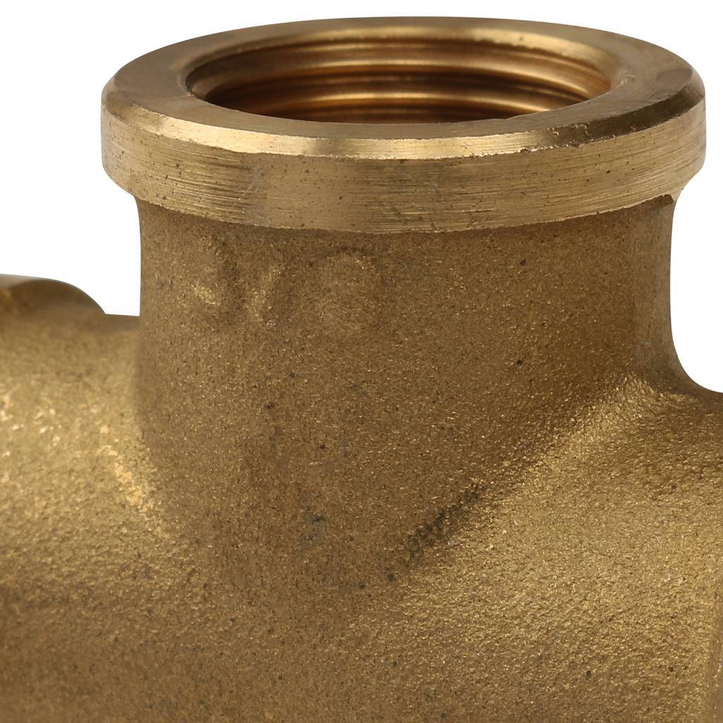 Тройник TIEMME ВВ 3/8 x3/8x3/8 для стальных труб резьбовой, 1500275