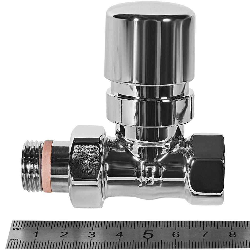 Клапан термостатический STOUT Design хром, прямой 1/2, SVTD-0001-000015C