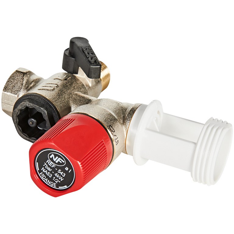 Группа безопасности для бойлера NA 53 Watts NA 53 x 1/2 (SFR-NA)