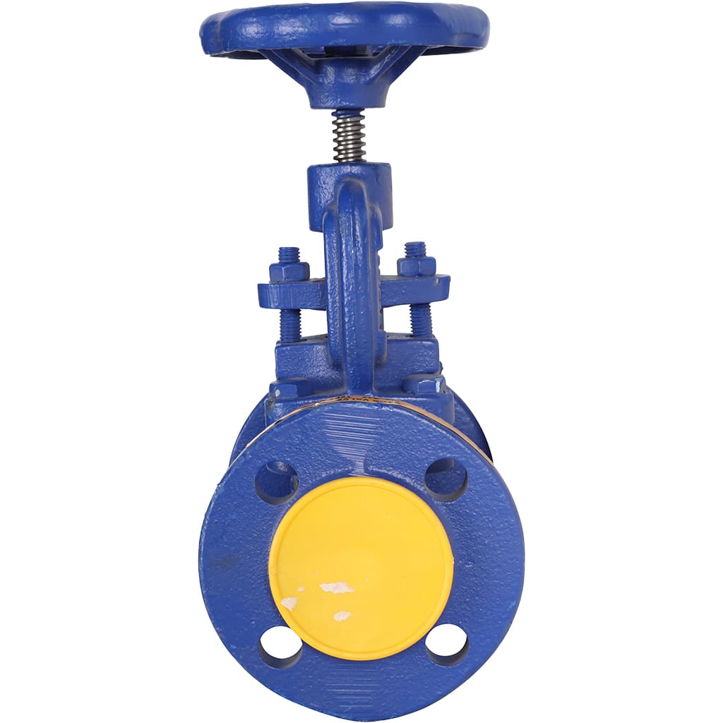 Клапан запорный ZETKAMA 215A Ду20 Ру16 фланцевый из чугуна, 215A020C00