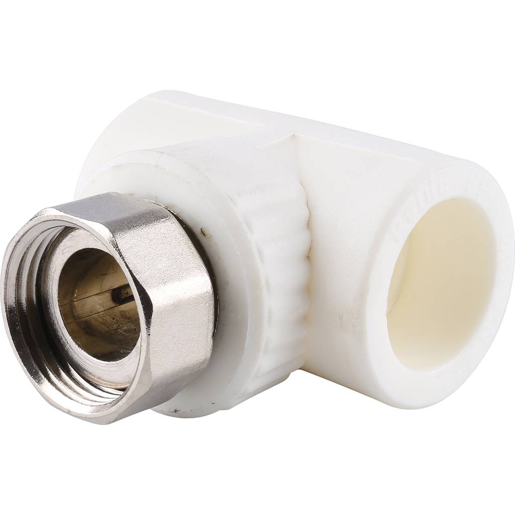 Тройник Kalde комбинированный с накидной гайкой 32х1