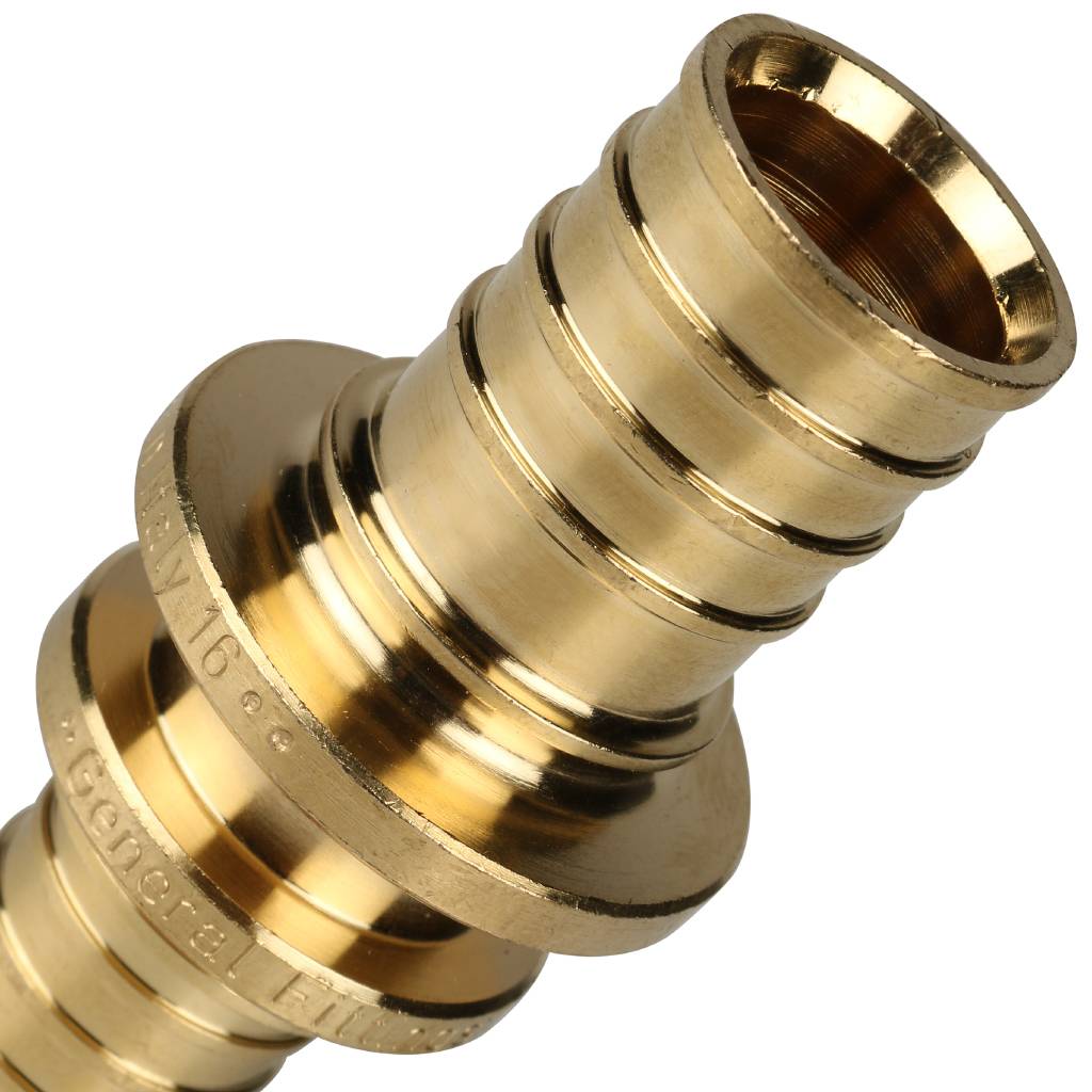 Муфта STOUT соединительная переходная для труб из сшитого полиэтилена (аксиал., 25x20)