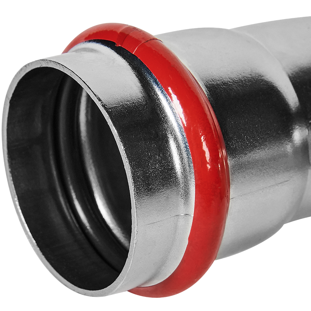 Угольник ROMMER 90°-ВПр, 42, из нержавеющей стали прессовой