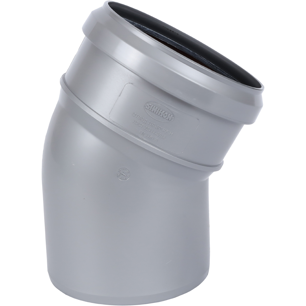 Отвод Sinikon D110x30гр., 504051.R