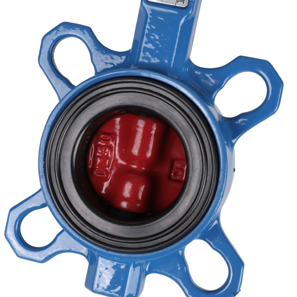 *VPI4448-02EP0050 Tecofi Затвор дисковый поворотный межфланцевый Tecfly с ручкой, корпус и диск ковкий чугун, манжета EPDM, PN16, DN 50