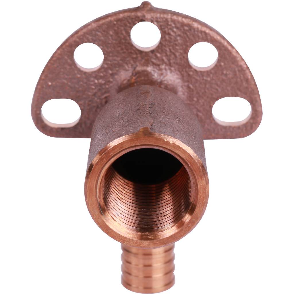 Угольник настенный РЕХАУ RAUTITAN с внутр. резьбой 16-Rp 1/2 длинный, 59 мм RX+ для труб из сшитого полиэтилена аксиальный, 14563711001