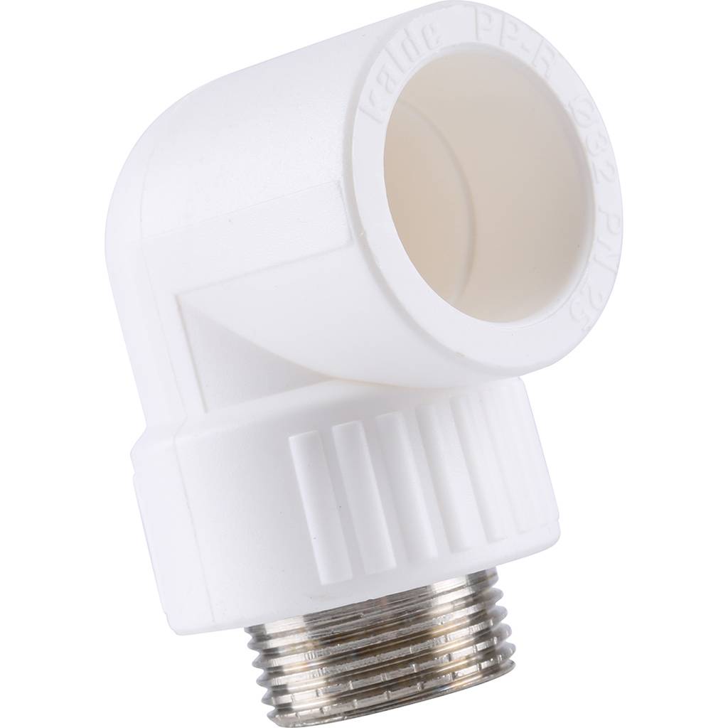 Угольник Kalde с наружной резьбой 32х1 для полипропиленовых труб, 3222-emo-321000