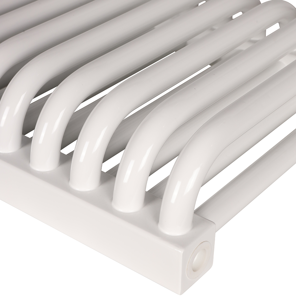 2-х трубчатый стальной радиатор ROMMER RST 2030/24 секции боковое подключение RAL9016, RST-203024-010