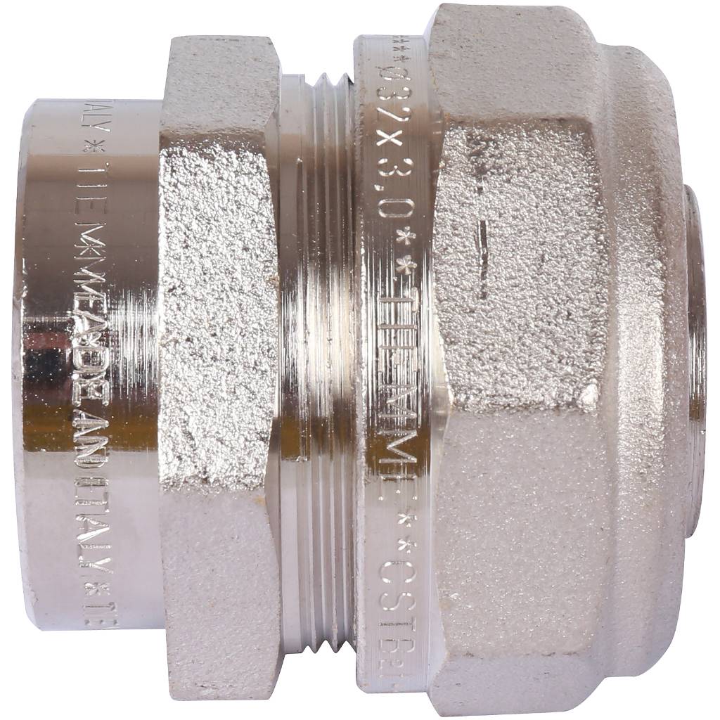 Муфта TIEMME с внутренней резьбой (32х3.0х1) для металлопластиковых труб винтовой, 1600039